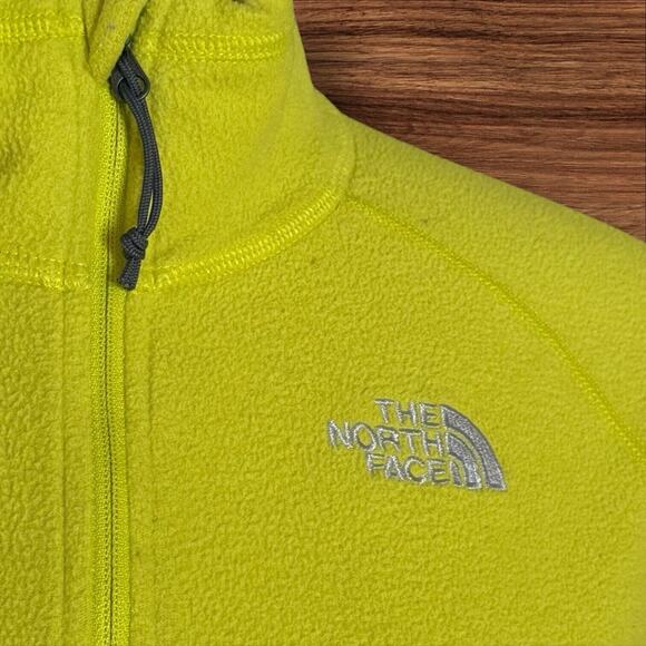 The North Face Fleece 1/4 Zip Pullover Womens Sz Large Shaped Kangaroo Pocket - Picture 8 of 11